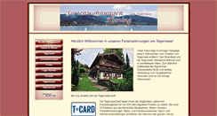 Desktop Screenshot of ferienwohnungen-kiening.de